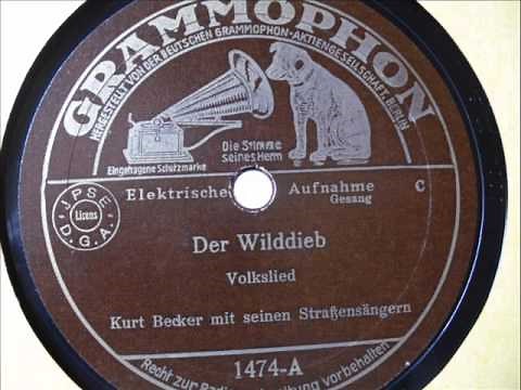 Der Wilddieb.(Volkslied)1934