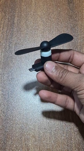 Mobile se chalne wala Fan! 📱💨 Micro USB Fan Review & Test #shorts #viralshorts