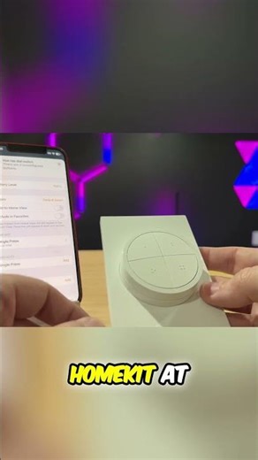 Smart Home Dial: Fast Scene Activation & Hue Control!