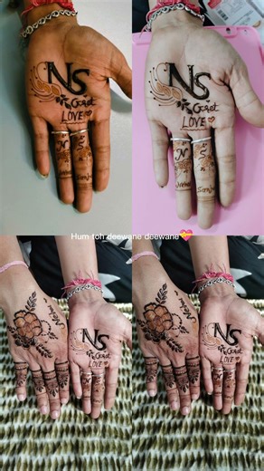 Alphabets mahendi work on hand // #mehndi