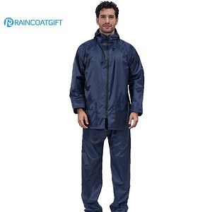 [Hot Item] European Style Stormproof Polyester PVC Outdoor Workwear Raincoat