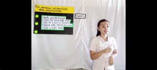 12K views · 88 reactions | Demo teaching Grade 7 Imperative and preposition. Credits: Raiza Lariba | Teaching Learning Assessment | Facebook