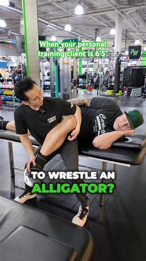 When Your Personal Training Client Is Your Workout #personaltrainers #fitnesstraining