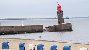 Leaning Lighthouse Tower of Bremen Could Collapse Into Sea
