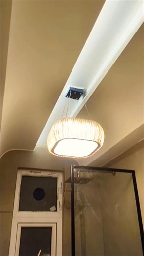 Luxury Lighting Setup ⚡ Profile Light + Cove Light | Electrical Work #shorts