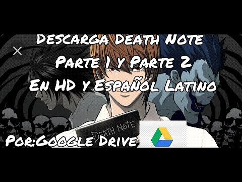 DESCARGA DEATH NOTE EN ESPAÑOL LATINO Y EN HD POR MEDIAFIRE(LINK ACTUALIZADO)
