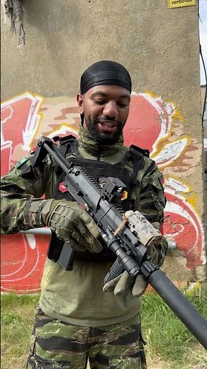 THIS IS a fully equipped Airsoft MP7 👀