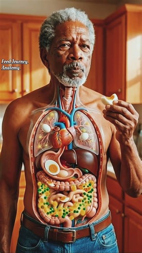 Inside the Stomach: Boiled Egg Digestion Explained |3D Anatomy