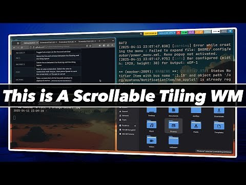 NIRI A PERFECT Scrollable Tiling Window Manager ** MUST TRY **