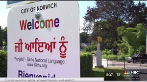 25K views · 306 reactions | “We have a very diverse population in Norwich – it’s nice to put a sign up everybody can read.” ICYMI, Swaranjit Khalsa continues to serve his neighbors in the diverse community of Norwich, Connecticut – this time it’s with a sign! The new welcome sign includes seven different languages and is meant to make everyone feel more at home. Watch this excellent coverage from NBC Connecticut to learn more → | We Are Sikhs | Facebook