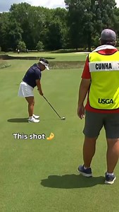 395K views · 14K reactions | Blind golfer Amanda Cunha throws a dart on the 15th.   Golf Channel | @USGA | Golf Channel | Facebook