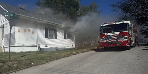 Officials share body cam video of firefighters responding to house fire that displaced family of 9