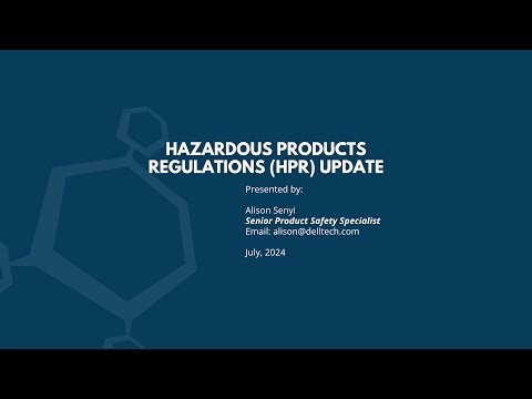 2024 GHS Revision 7/8: Key Changes to WHMIS & HPR in Canada
