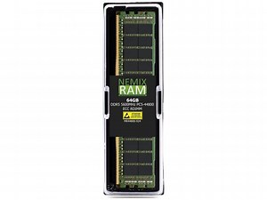 NEMIX RAM 64GB (1X64GB) DDR5 5600MHZ PC5-44800 2Rx4 1.1V CL46 288-PIN ECC RDIMM Registered Server Memory Compatible with ASRock WRX90 WS EVO Motherboard - Newegg.com