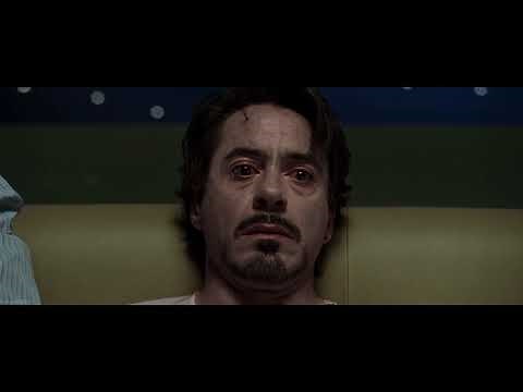 Iron Man 2008 - Obadiah Stane Steals Tony's Arc Reactor Scene 4k