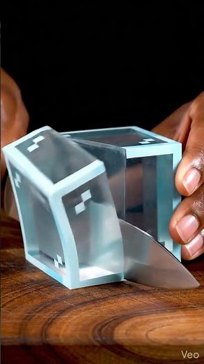 Realistic Minecraft Jelly Cube Cutting ASMR 💎✨