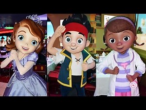 Disney Junior Character Breakfast on Disney Cruise Line w/Doc McStuffins, Sofia, Jake & Mickey