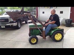 67 John Deere 112 Johnson Workhorse 10 loader