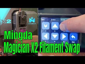 Load Filament in Minutes with the Magician X2 3d printer