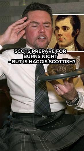 Burns Night is a cultural event that takes place in Scotland. It celebrates the life and work of Robert Burns, a Scottish poet who is widely seen as the national poet of Scotland. McClaskie Butchers is a world champion haggis maker as they say they’ll be run off their feet prepping haggis to send out to customers for Burns. GB News' Tony McGuire reports. | GB News