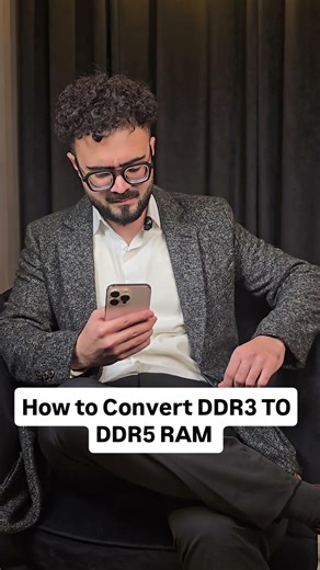 how to convert ddr3 ram to ddr5 ram #gaming #ram