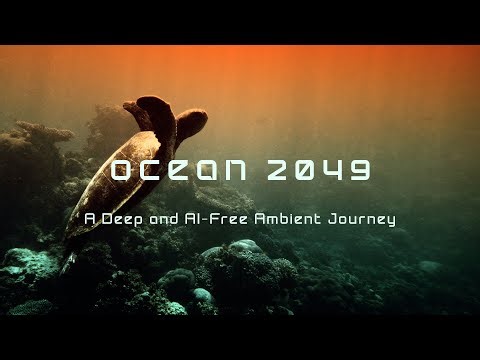 DEEP Ocean Cyberpunk Ambience | BLADE RUNNER Ambient Music AI-Free 4K