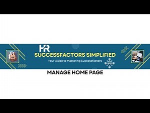 Unlock the Power of Your SuccessFactors Homepage: Customization Made Easy!
