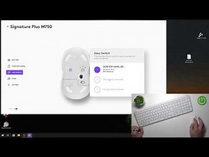 Logitech M750 - Easy-Switchの設定とデバイス切替え