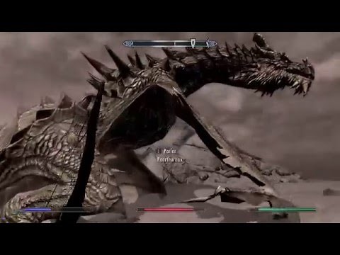 Skyrim - Quête Le trépas d'Alduin + Bug Alduin invincible