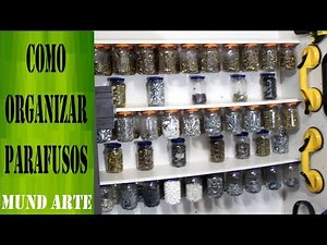 Como Organizar seus Parafusos