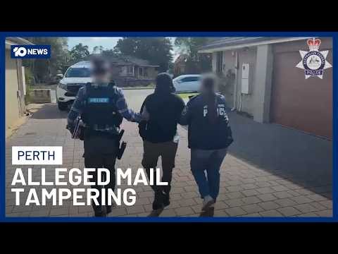 Postal Worker Accused Of Tampering With Mail At Perth Airport | 10 News