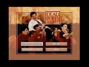Dead Poets Society DVD Menu