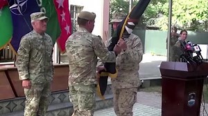 U.S. general symbolically ends Afghanistan war