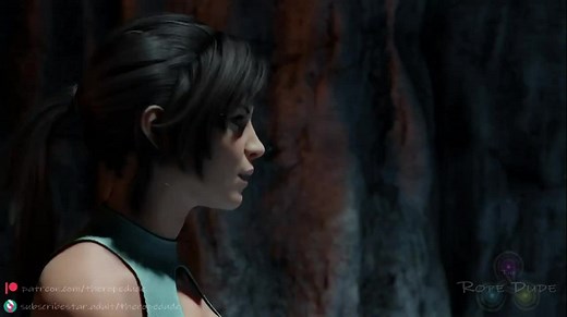 Lara Captured By Tifa (The Rope Dude)