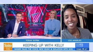 9.3K views · 37 reactions | TODAY Extra caught up with The Voice Australia's Kelly Rowland to talk all things #TheVoiceAU, her new music and isolation with her son! | Channel 9 | Facebook