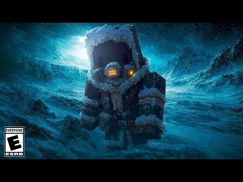 I survived a FROZEN WORLD in Minecraft
