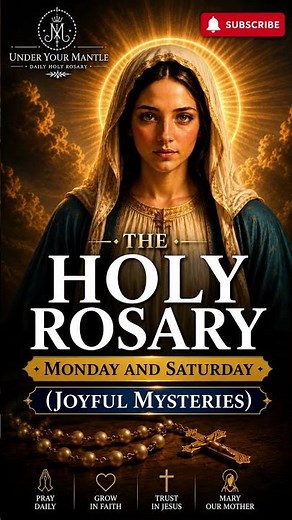 Holy Rosary | Joyful Mysteries | Monday & Saturday | Complete Rosary Prayer