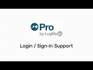 Pro: Login/Sign-in Support