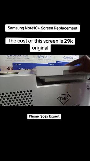 Expert Samsung Note10 Screen Replacement in Kenya