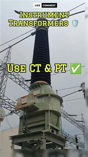🔥Difference Between CT and PT transformer? ⚡ Electrical Instrument 🔌 #shorts #engineering