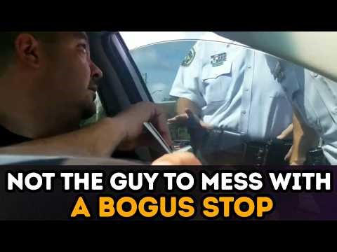 Cop Tried To Bluff A Speeding Stop But This Driver Was Not Buying Any Of It