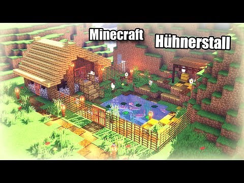 Minecraft Hühnerstall bauen | Minecraft Stall bauen | Minecraft Hühnerfarm bauen | Minecraft Farm