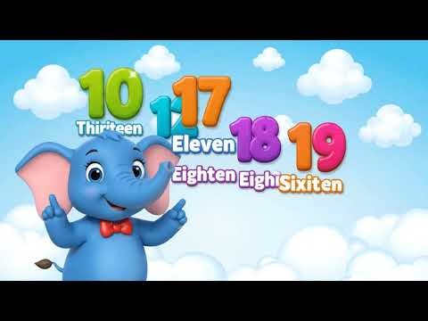 🌟 Magic Numbers: Counting 10 to 20 in English!