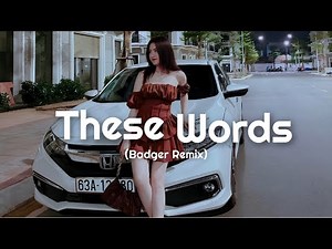 Natasha Bedingfield - These Words (Badger Remix) Car Music