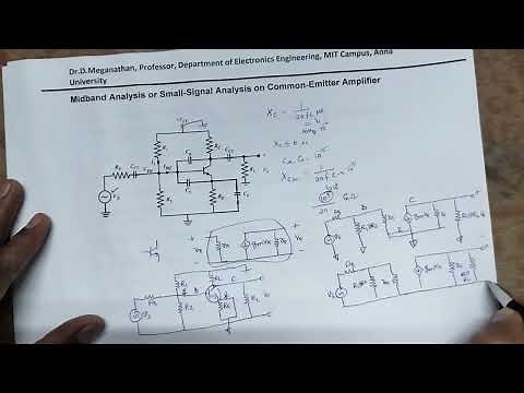 Midband gain analysis of Common Emitter Amplifier