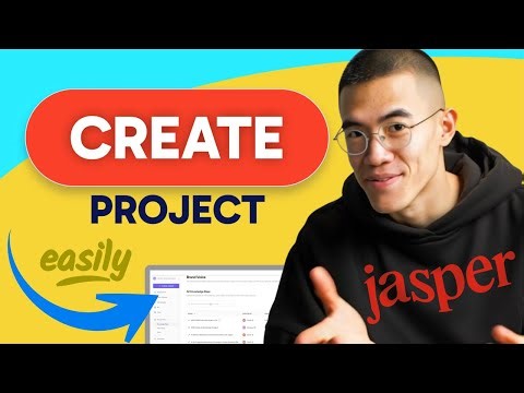 How to CREATE PROJECT in Jasper (Step by Step) 2025