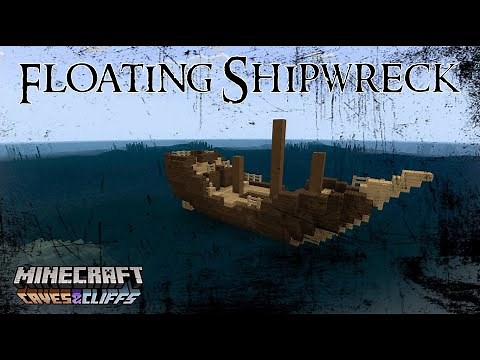 Free-floating Shipwreck - Minecraft 1.18 RARE SEED