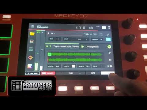 Sample chopping with akai mpc key 37