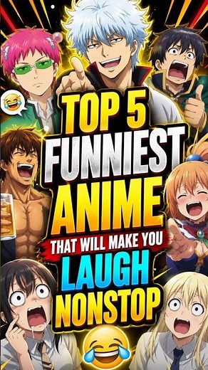 Top 5 Comedy Anime You Must Watch 😂
