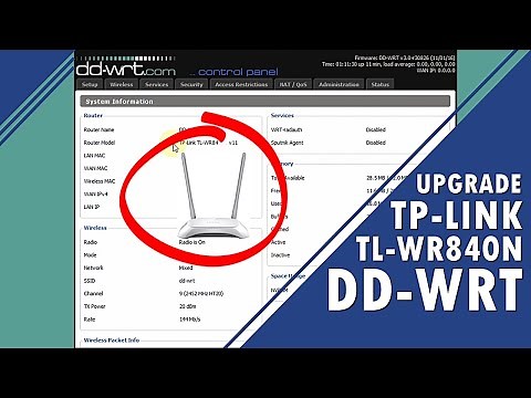 Cara Instal DD-WRT TP-Link TL-WR840N v2 | Upgrade Firmware (Bukan OpenWrt)